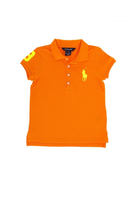 Orange girls polo shirt, Polo Ralph Lauren