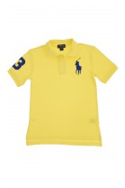 Yellow polo shirt with a sapphire horse, Polo Ralph Lauren