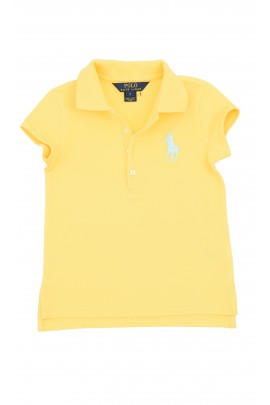 Yellow girls polo shirt, Polo Ralph Lauren