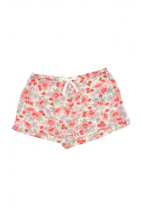Flowered pink girls shorts, Polo Ralph Lauren