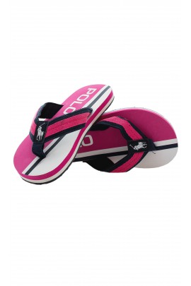 Pink flip-flops, Polo Ralph Lauren