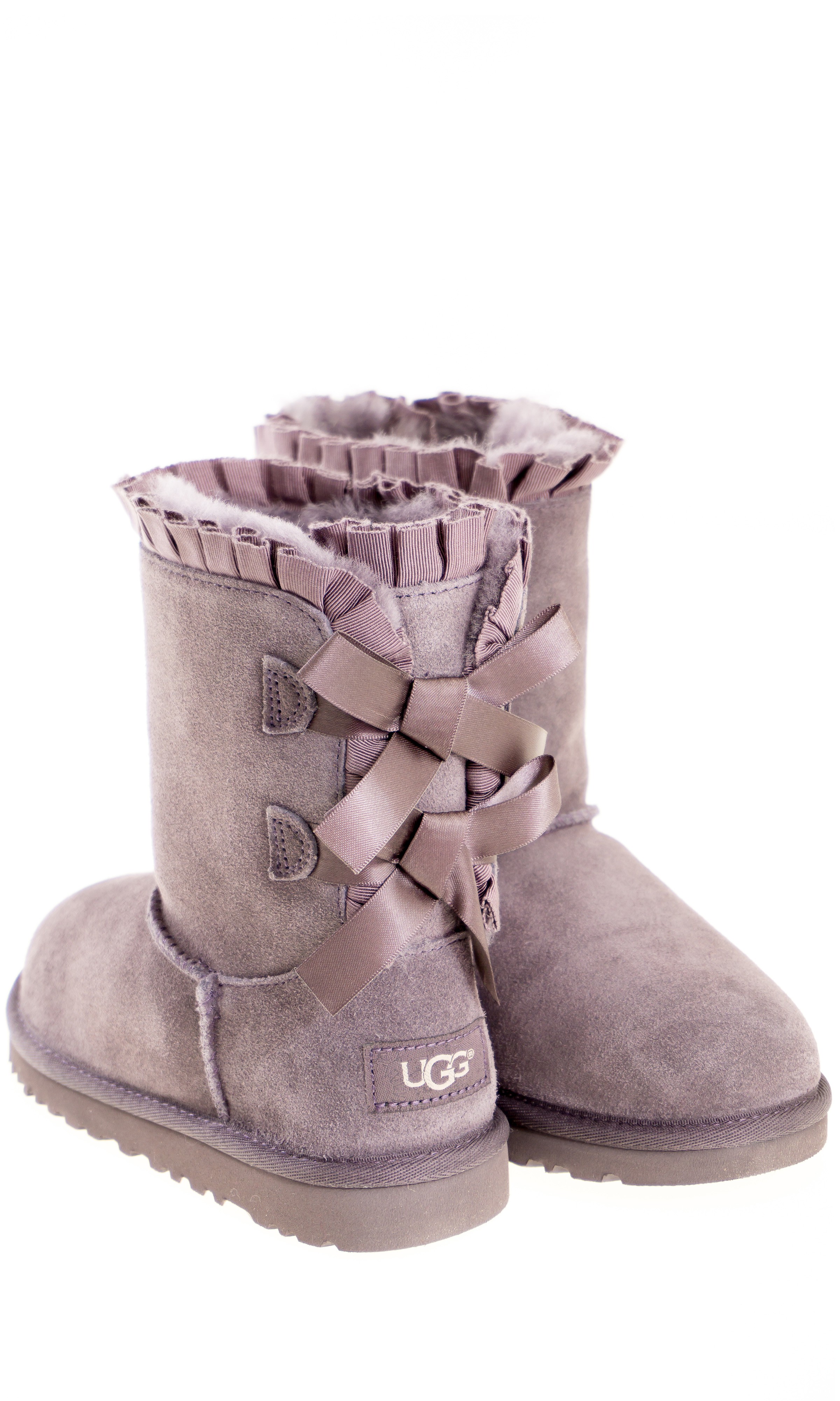 UGG Kids Mini Bailey Bow II Boots - Brown
