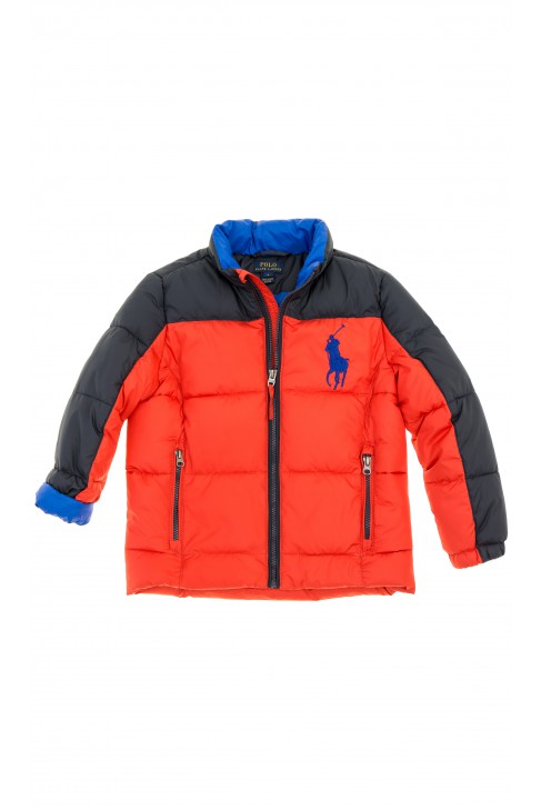 Red-and-black boys jacket, Polo Ralph Lauren