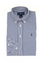 Shirt with white-and-navy blue stripes, Polo Ralph Lauren