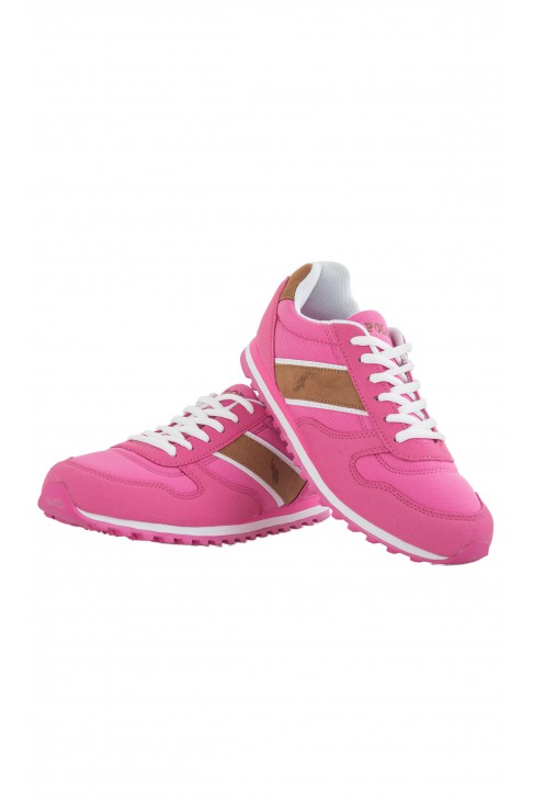 Pink sports shoes, Polo Ralph Lauren