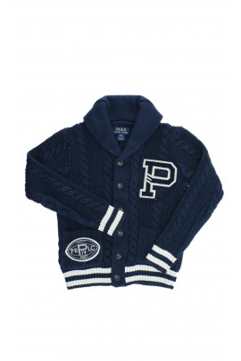 Navy blue cardigan fastened with buttons, Polo Ralph Lauren