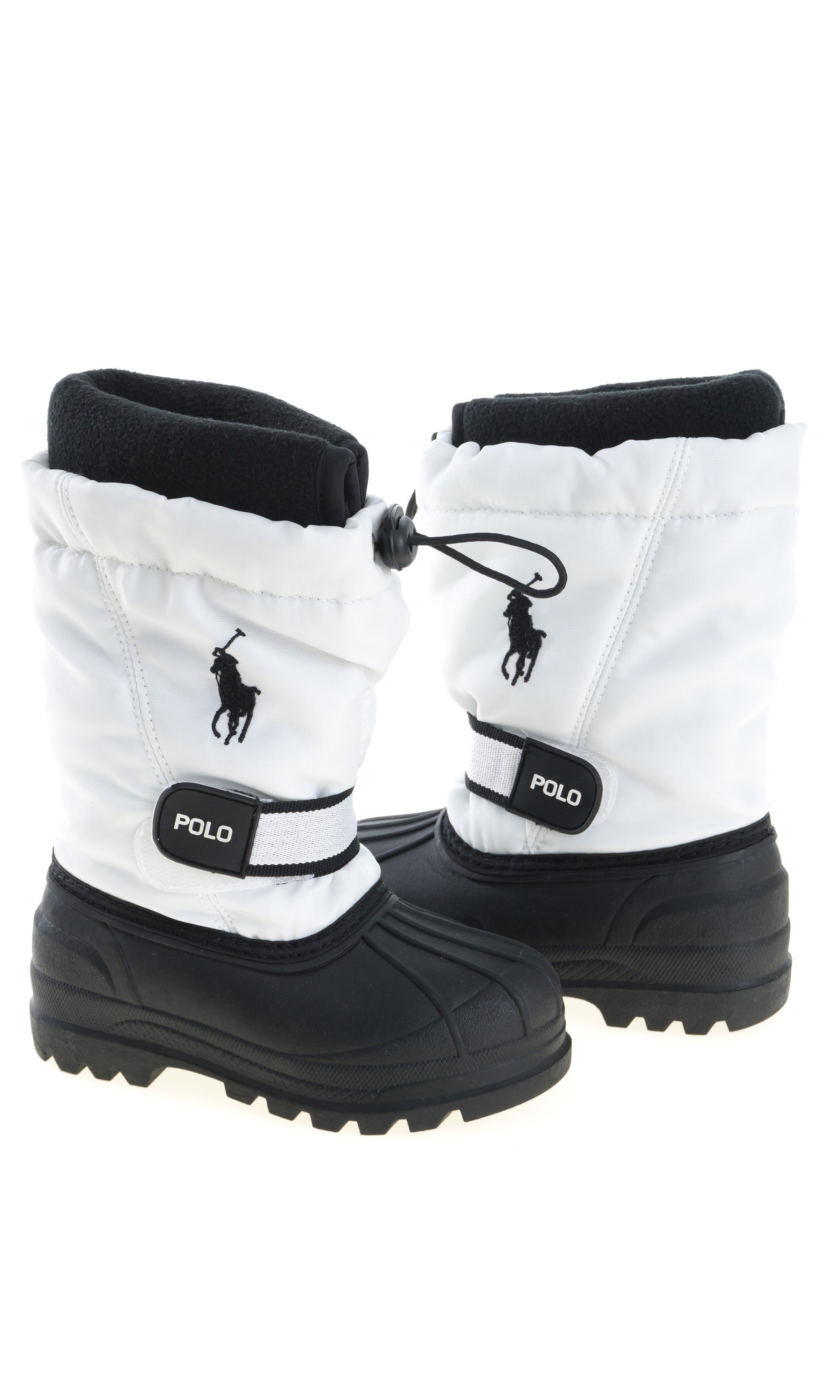 white polo boots