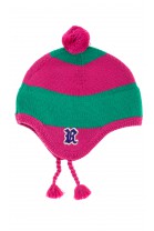 Pink-and-green girl cap, Polo Ralph Lauren