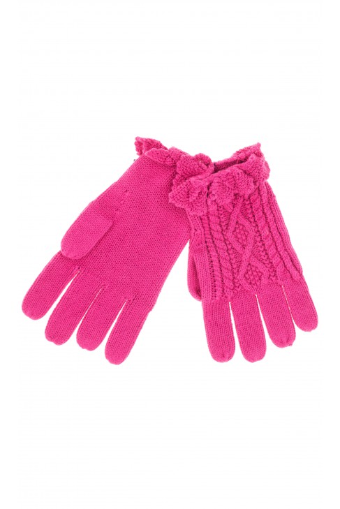 Pink girl gloves, Polo Ralph Lauren
