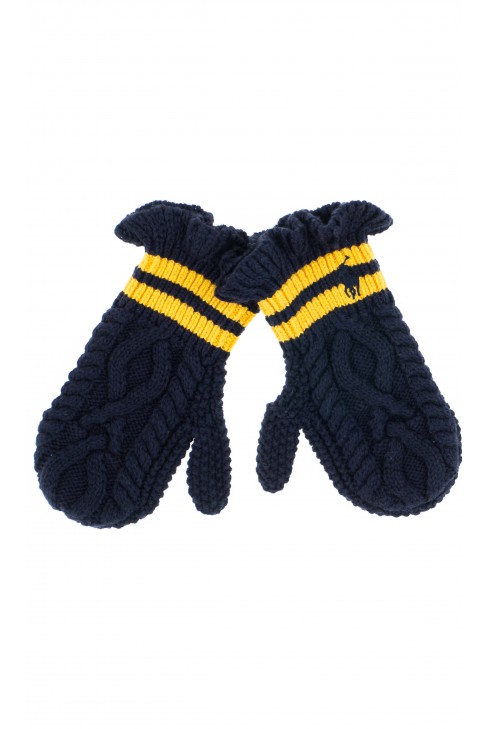 Navy blue baby gloves, Polo Ralph Lauren