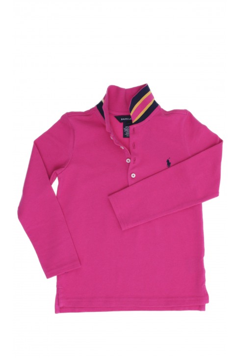 Dark pink girl polo shirt, Polo Ralph Lauren