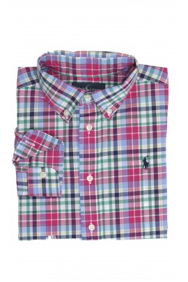 Shirt in colourful checker, Polo Ralph Lauren