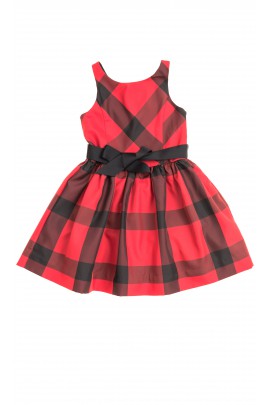 Dress in red-and-black checker, Polo Ralph Lauren