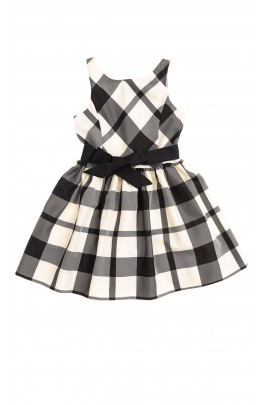 Dress in white-and-black checker, Polo Ralph Lauren