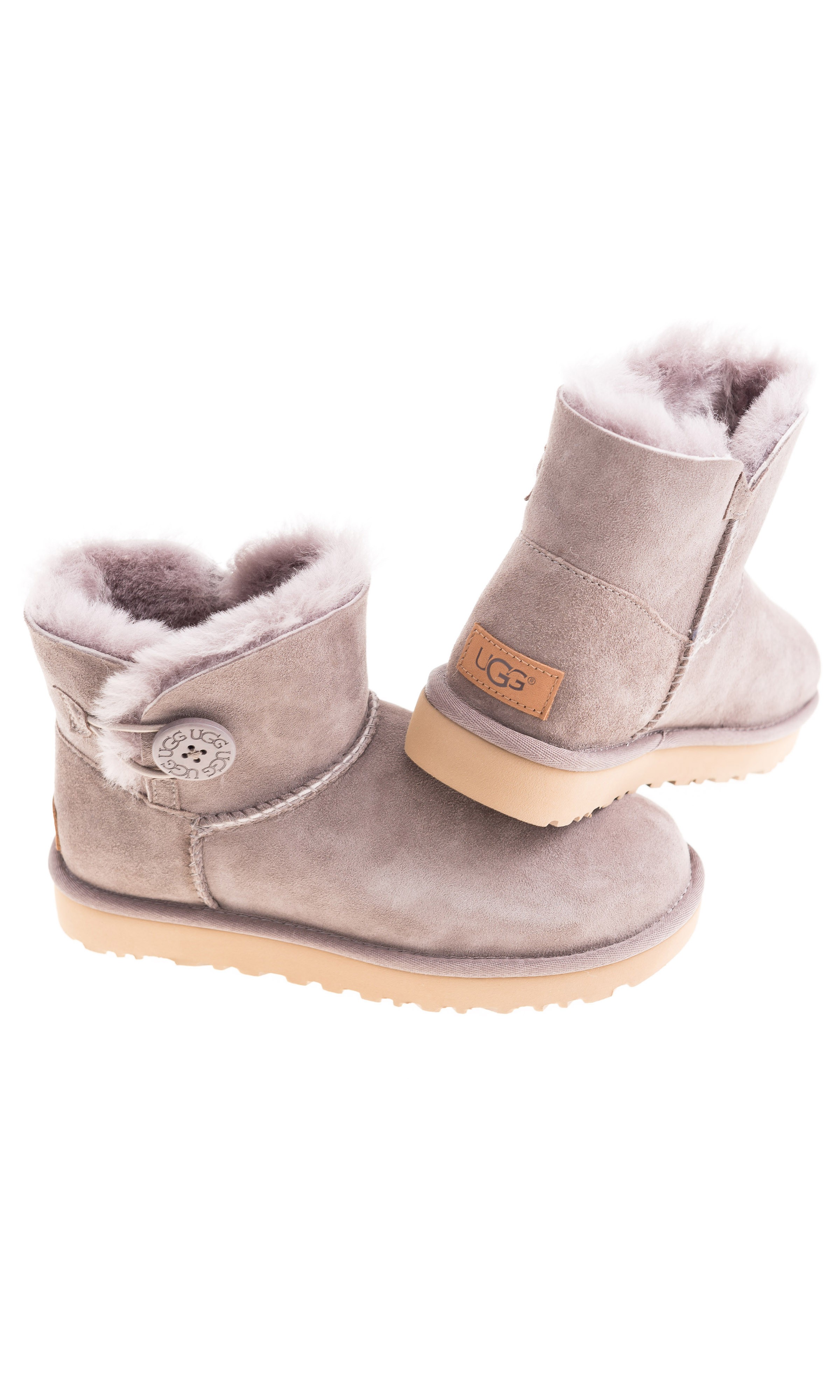 ugg boots with side buttons