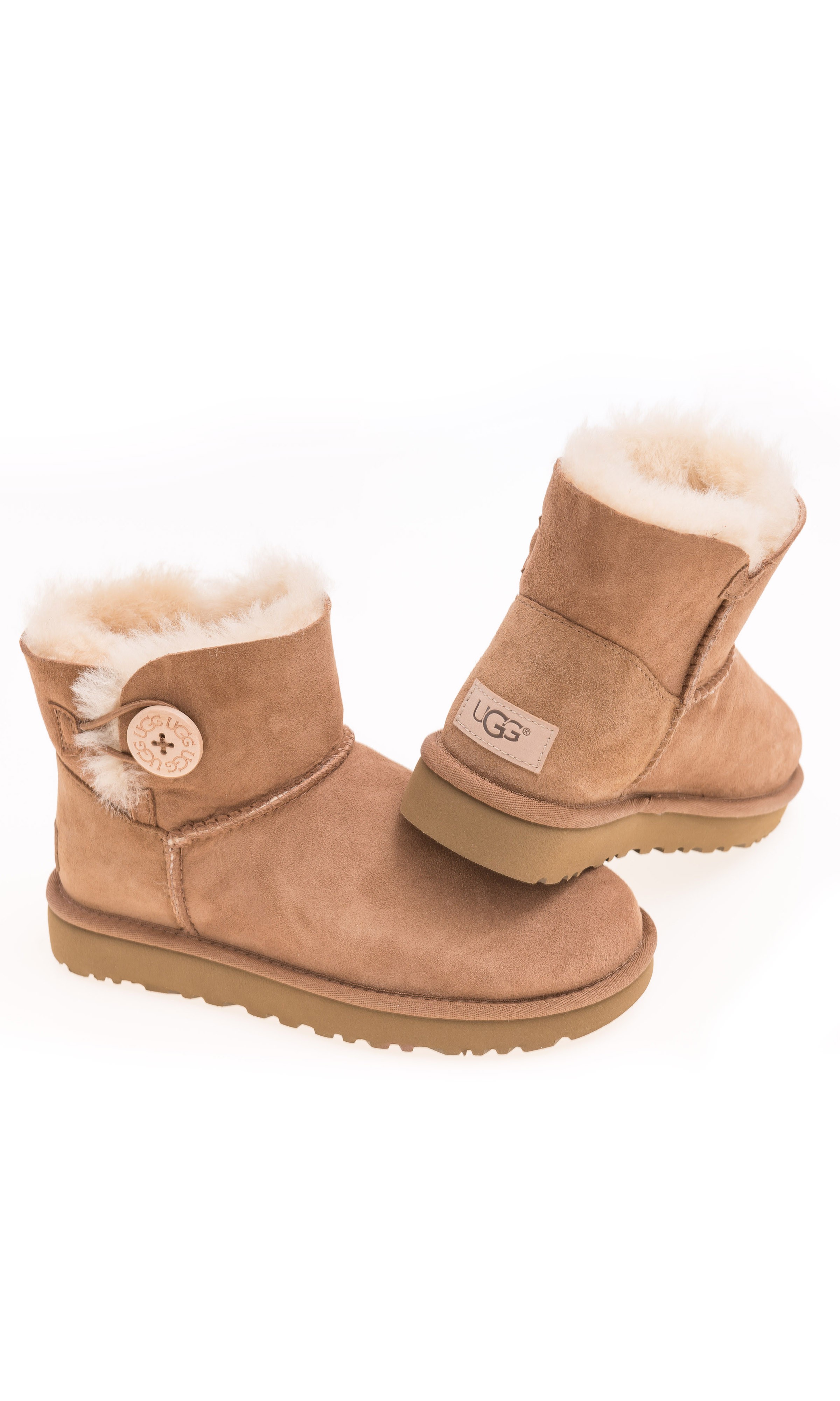 uggs with buttons on the side