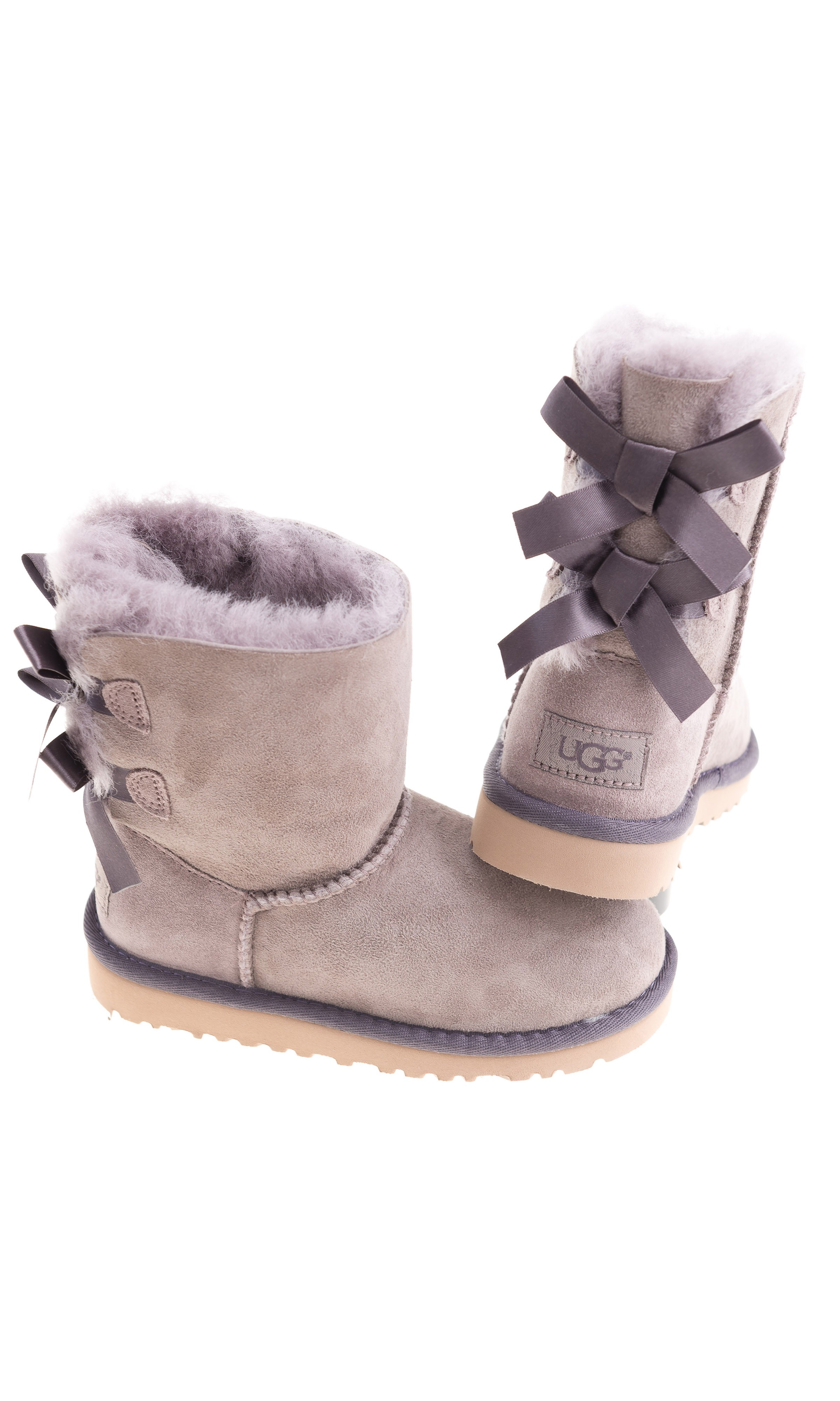 Light brown BAILEY BOW boots, UGG 