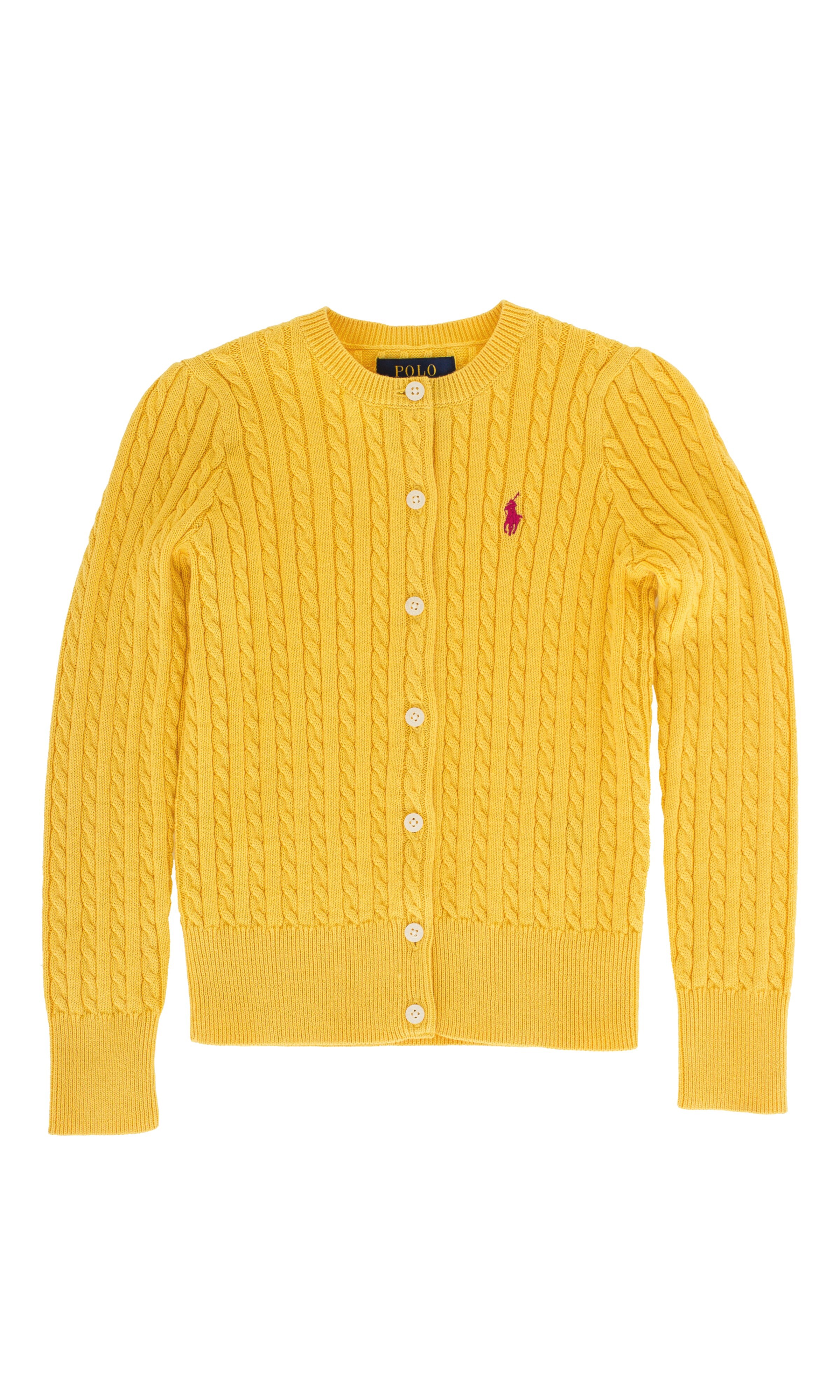 ralph lauren yellow sweater