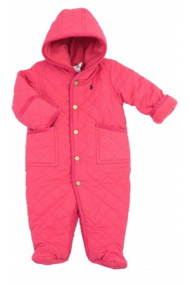 Dark pink babys jumpsuit, Polo Ralph Lauren