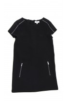 Black knitted-fabric dress, Hugo Boss
