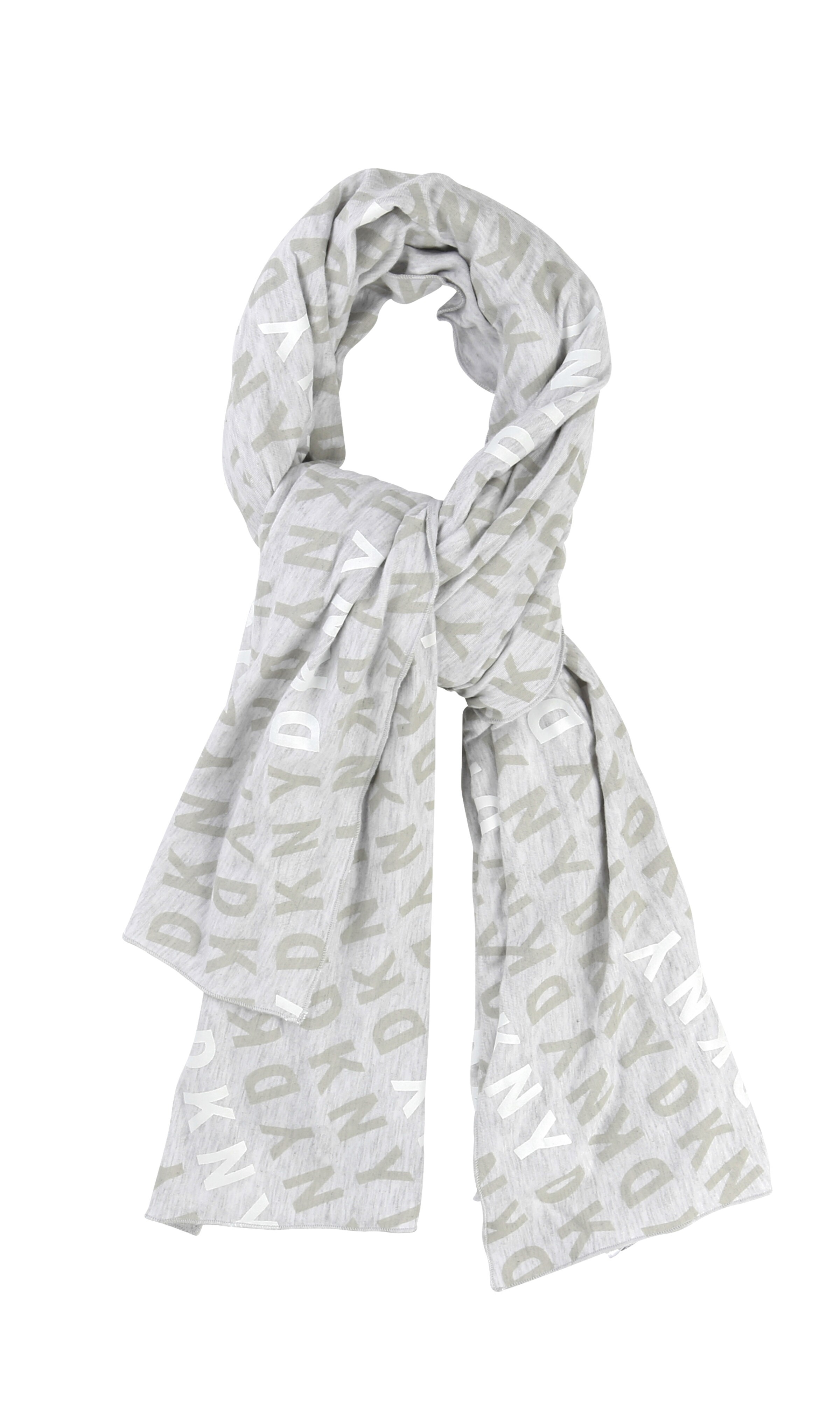 Grey scarf, DKNY - Celebrity Club