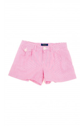 White and pink girl shorts, Polo Ralph Lauren