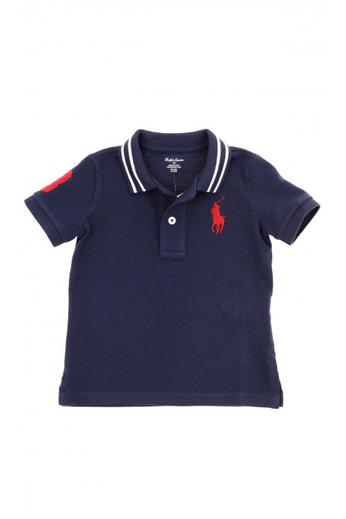 Navy blue boy polo shirt, Polo Ralph Lauren