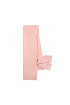 Pink set: scarf + mittens, Tartine et Chocolat