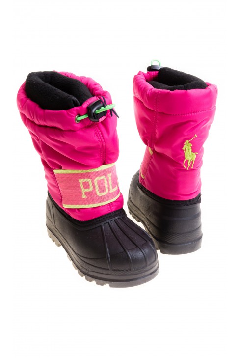 Pink snow boots, Polo Ralph Lauren