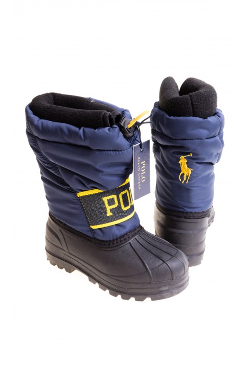 Navy blue snow boots, Polo Ralph Lauren
