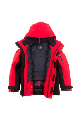 Red professional ski jacket, Polo Ralph Lauren