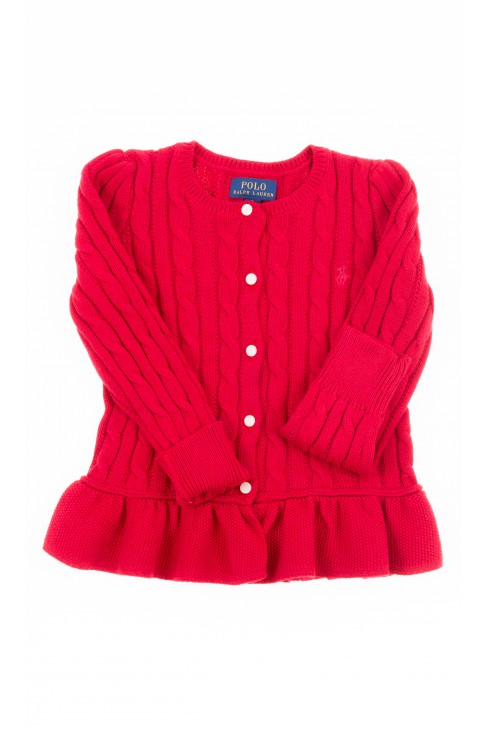 Red girl cardigan, Polo Ralph Lauren