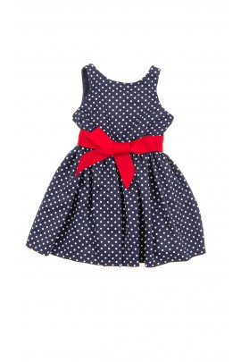 Navy blue polka dot dress, Polo Ralph Lauren