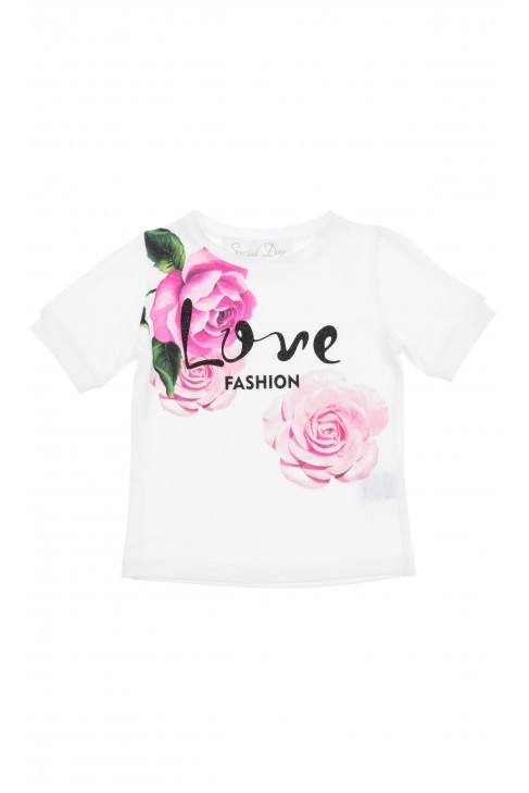 Flowery t-shirt, Special Day Flowery t-shirt, Special Day