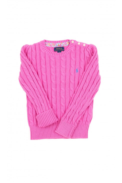 Pink girl jumper, Polo Ralph Lauren