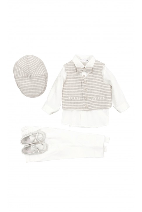 Boy 4-piece set for the baptism, Colorichiari