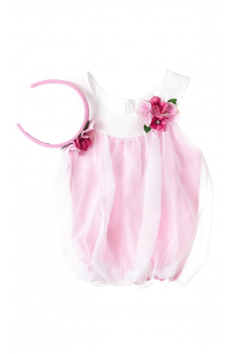 Tulle pink girl top, Lesy