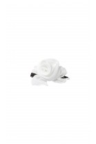 Decorative hairpin with white rose, Aletta