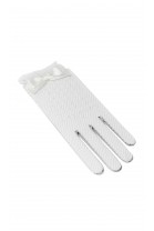 White openwork girl gloves, Aletta