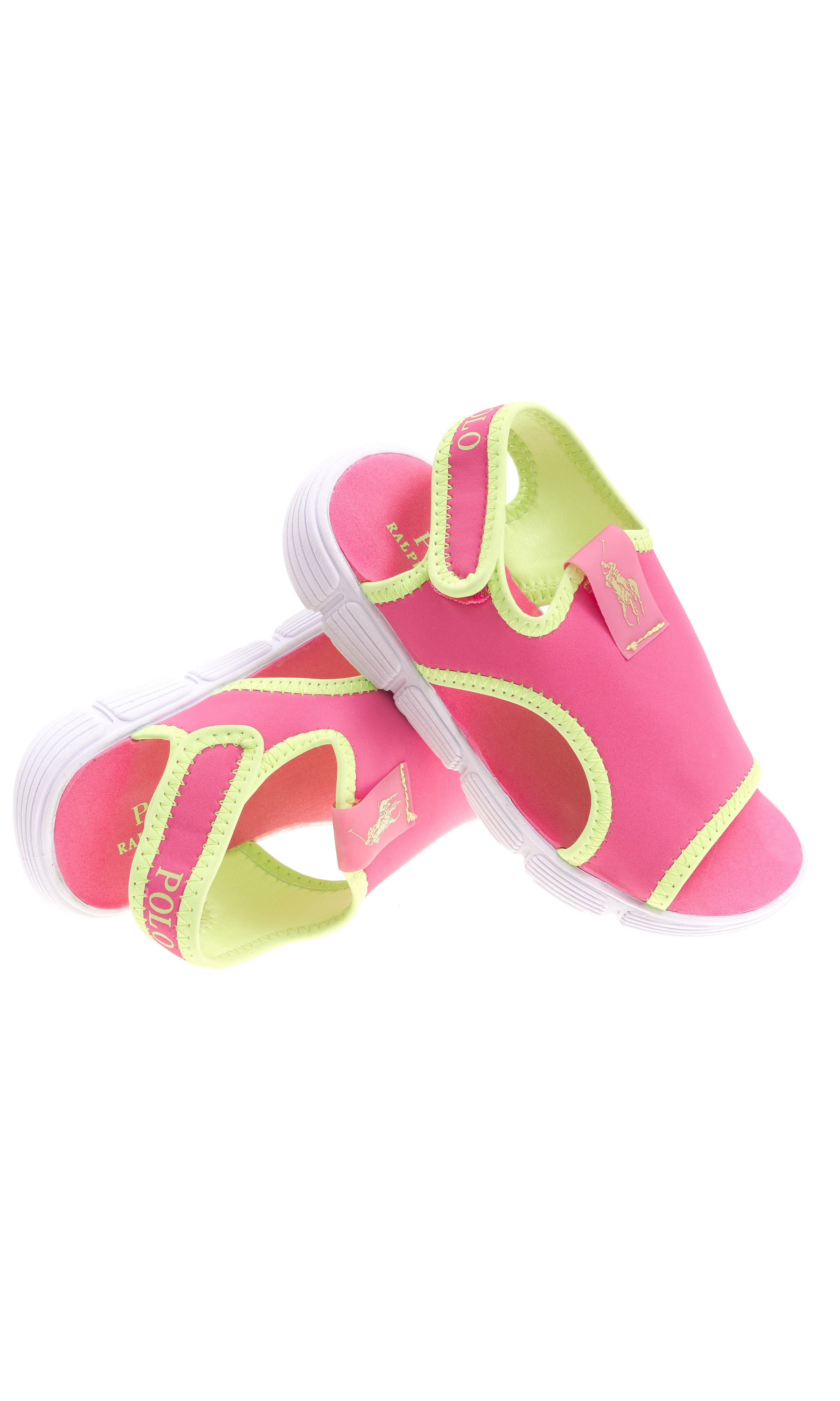 Pink beach sandals, Polo Ralph Lauren - Celebrity Club