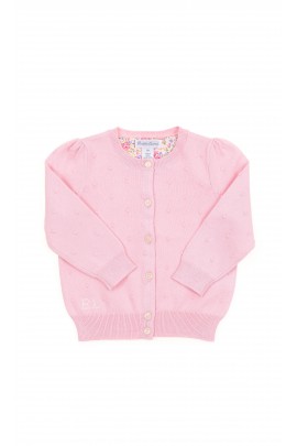 Pink baby cardigan, Polo Ralph Lauren