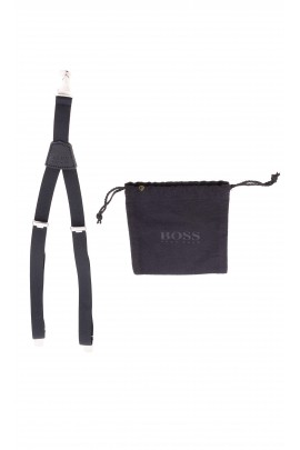 Classic black boy suspenders, Hugo Boss