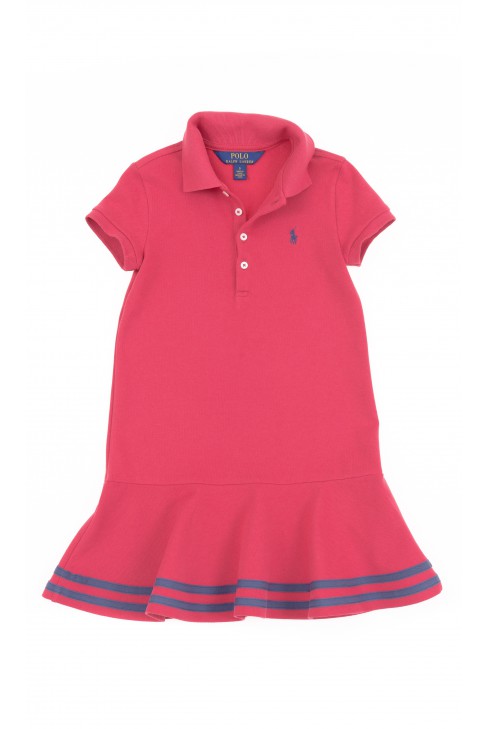 Burgundy girls dress, Polo Ralph Lauren