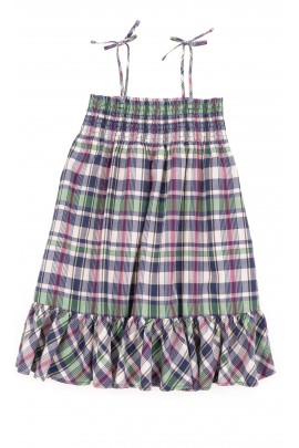 Dress with straps colourfully checked, Polo Ralph Lauren