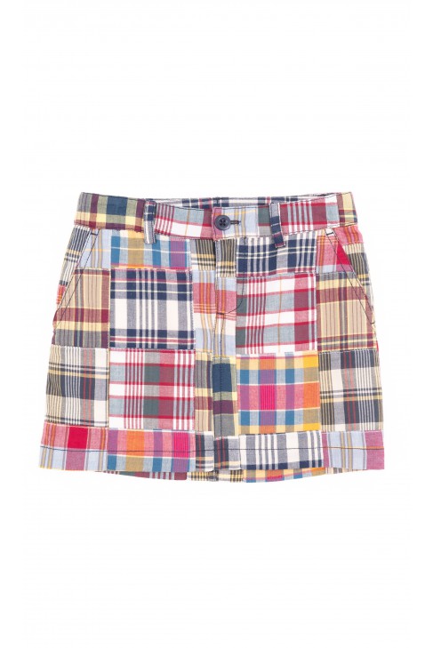 Mini skirt colourfully checked, Polo Ralph Lauren