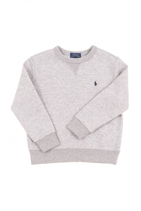 Grey boys sweatshirt without hood, Polo Ralph Lauren