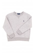 Grey boys sweatshirt without hood, Polo Ralph Lauren