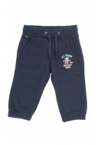 Navy blue baby boys sweatpants, Tommy Hilfiger