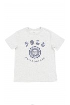 Grey boys t-shirt short sleeved, Polo Ralph Lauren