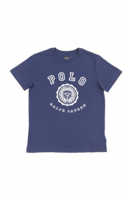Navy blue boys t-shirt short sleeved, Polo Ralph Lauren
